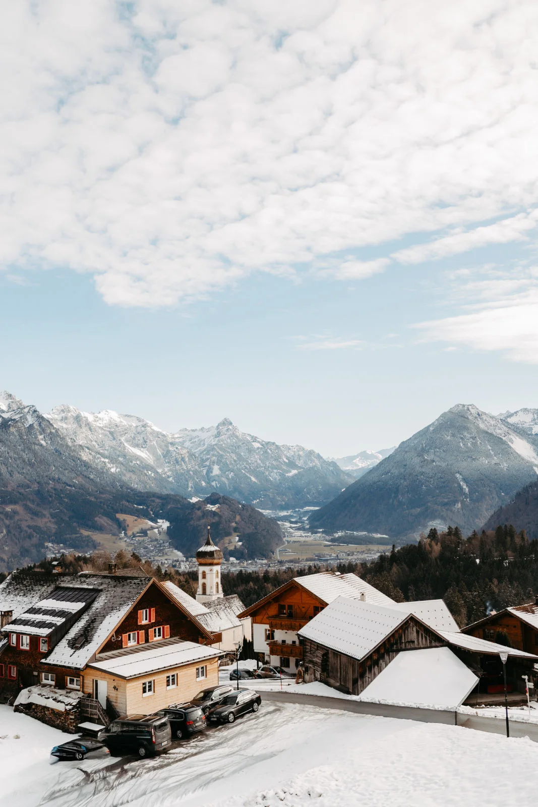 Aussicht von der Hochzeitslocation Rufana Alp
